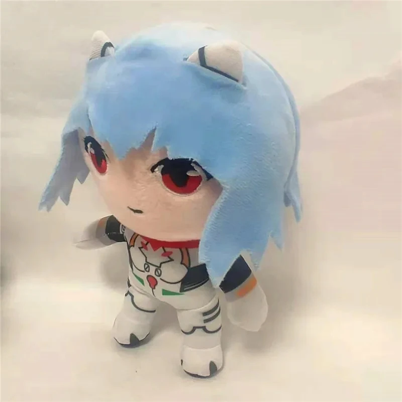 20cm Ayanami Rei Plüsch tier Puppe Cartoon Anime Plüsch tier Kawaii Evangelion Plüsch puppe Eva weich ausgestopft Raum dekor Weihnachts geschenke – Detail 11