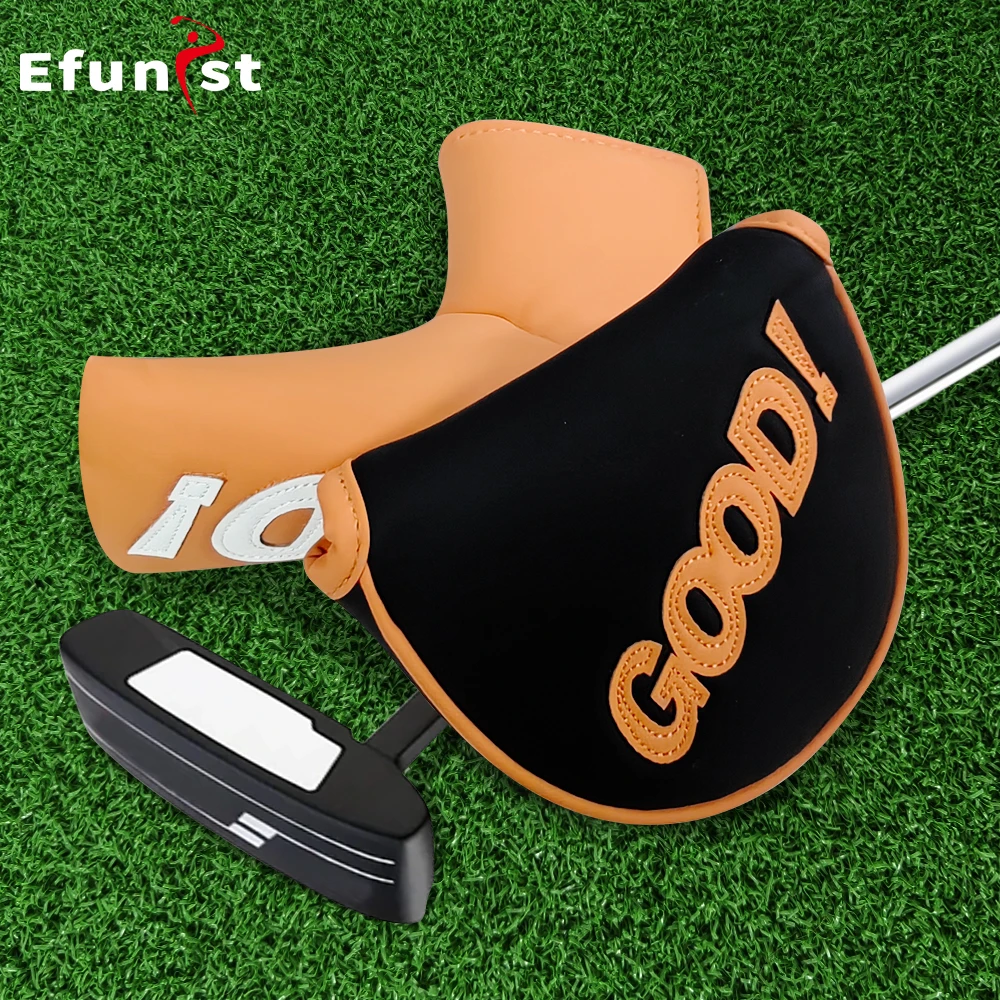 Golf Wood Cover GOOD Pattern Pu Leather Golf Wood Head Cover For Driver Fairway Hybrid Waterproof Set Golf Supplies