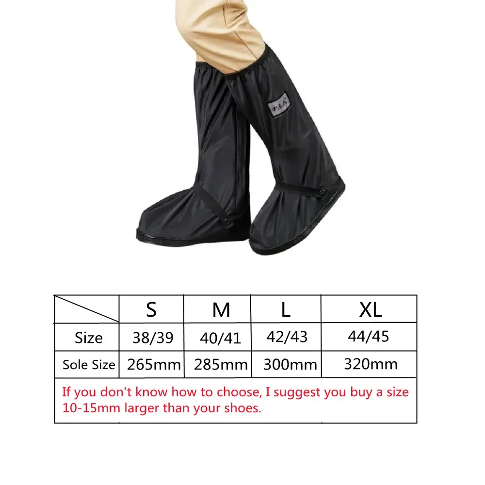 Elastomeric Silicone Rain Boots Cover Reusable Waterproof Non-slip Shoes Cover Suitable Motorcycle Bicycle RIDE Unisex Household shoe covers rain shoe covers silicone shoe covers rain shoe protector