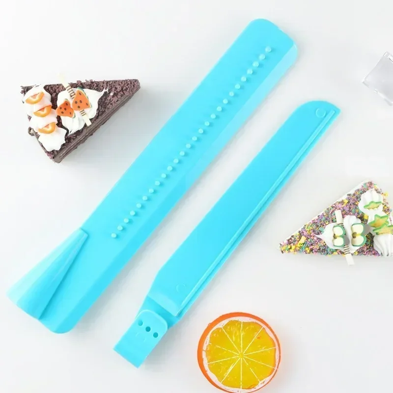 DIY Adjustable Screed Cake Scraper Fondant Spatulas Cream Edge Smoother Cake Decorating Tool Bakeware Kitchen Baking Accessories