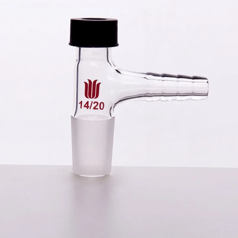 

SYNTHWARE Adjustable thermometer connector with small nozzle interface, 14/20, Borosilicate Glass, A531420