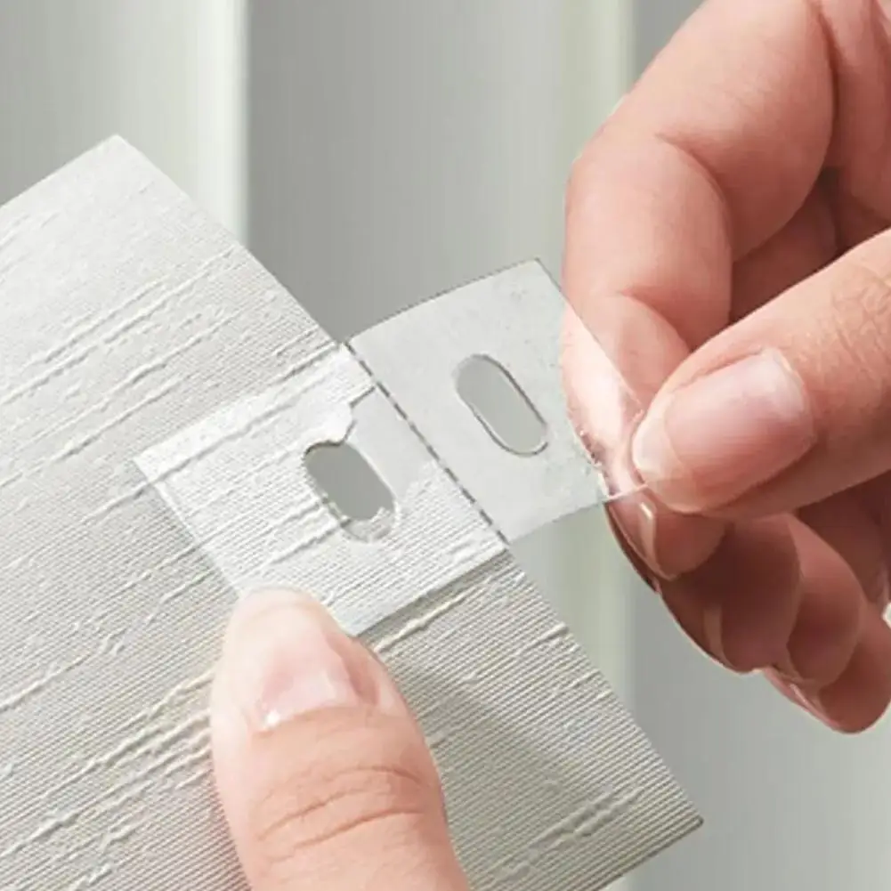 Verticale Blind Reparatie Tabs 30pcs Clear Verticale Blind Reparatie Tabs Vaan Saver Zelfklevende Jaloezie&euml;n