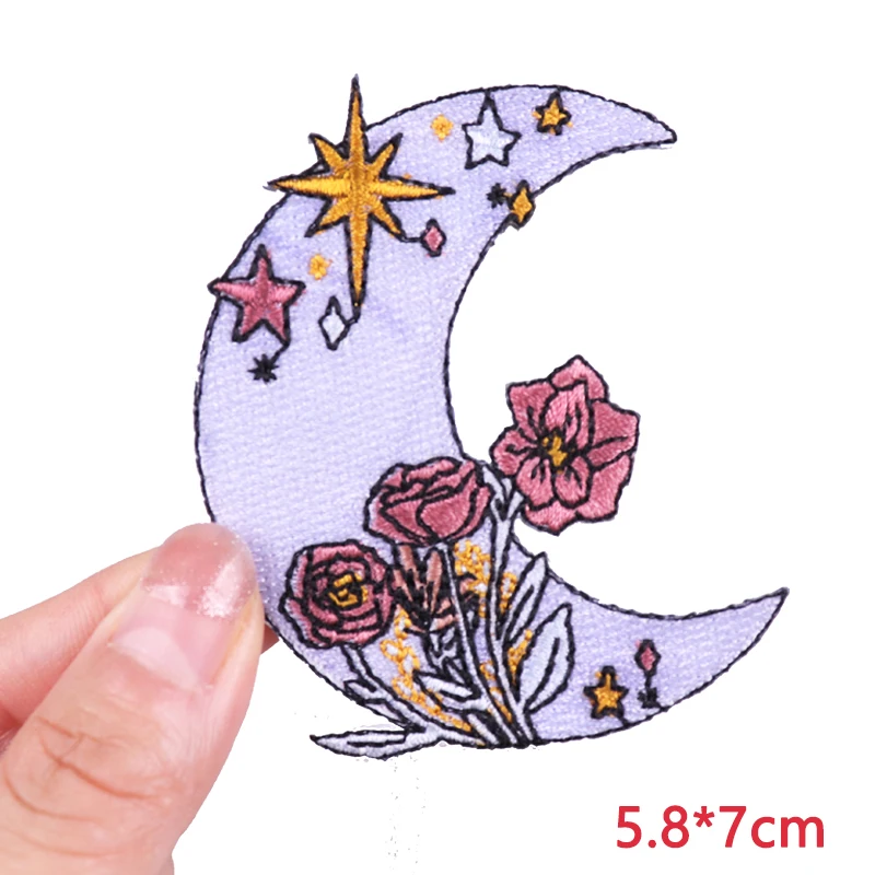 Playful Cartoon Embroidery Iron-On Patches