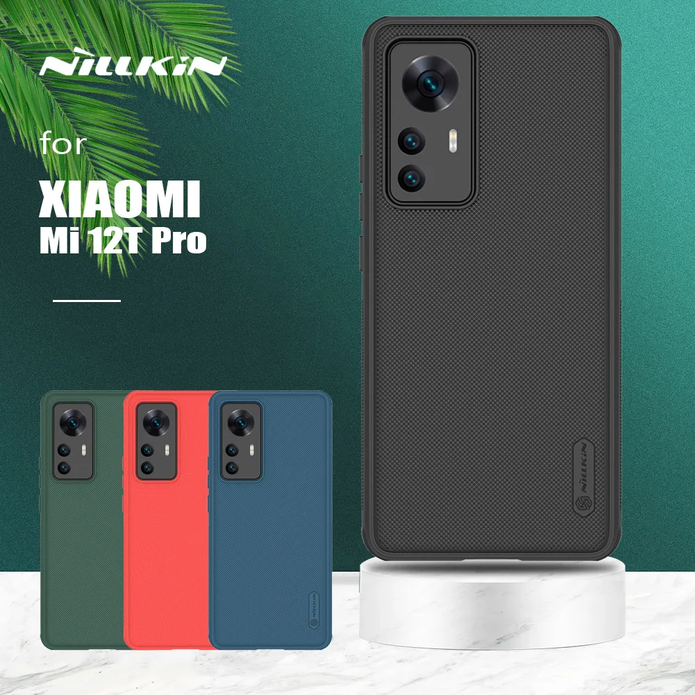 

for Xiaomi Mi 12T Pro Case Nillkin Super Frosted Shield Ultra-Thin PC Protection Cover Case for Xiaomi Mi12T Mi 12T Pro Case