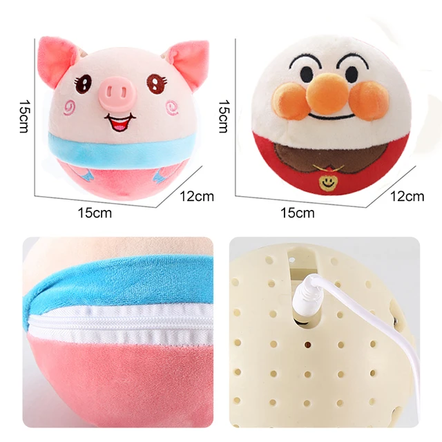 Electronic Pet Dog Toy Ball Pet Bouncing Jump Balls Talking Interactive Dog Plush Doll Toys New Gift For Pets USB Rechargeable 5