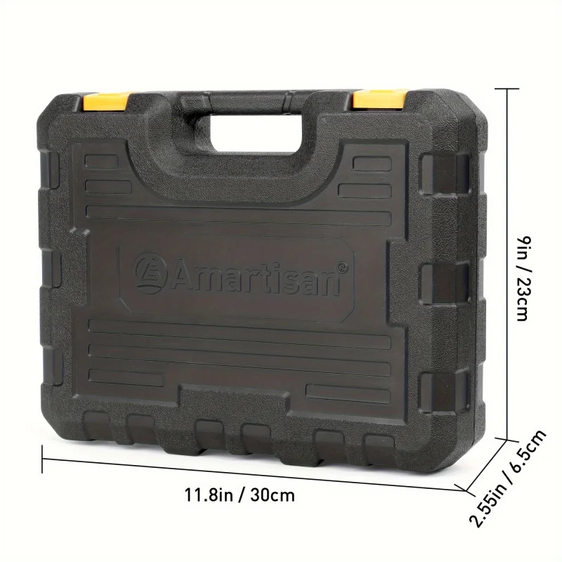 43pcs Magnetic Screwdriver Set With Slotted, Phillips, Hex, And Precision Bits, Chrome Vanadium Steel, With Demagnetizer Tool 2