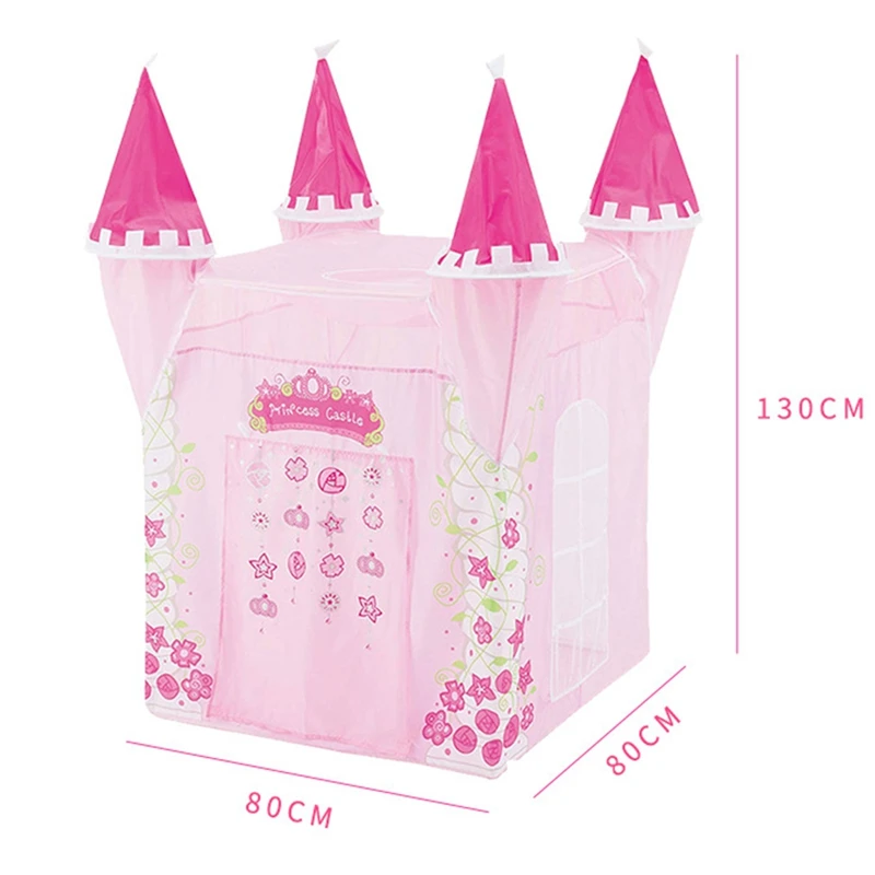Child Tents Princess Castle Play Tent Girl Princess Play House Indoor Outdoor Kids House Play Ball Pit Pool Playhouse 5