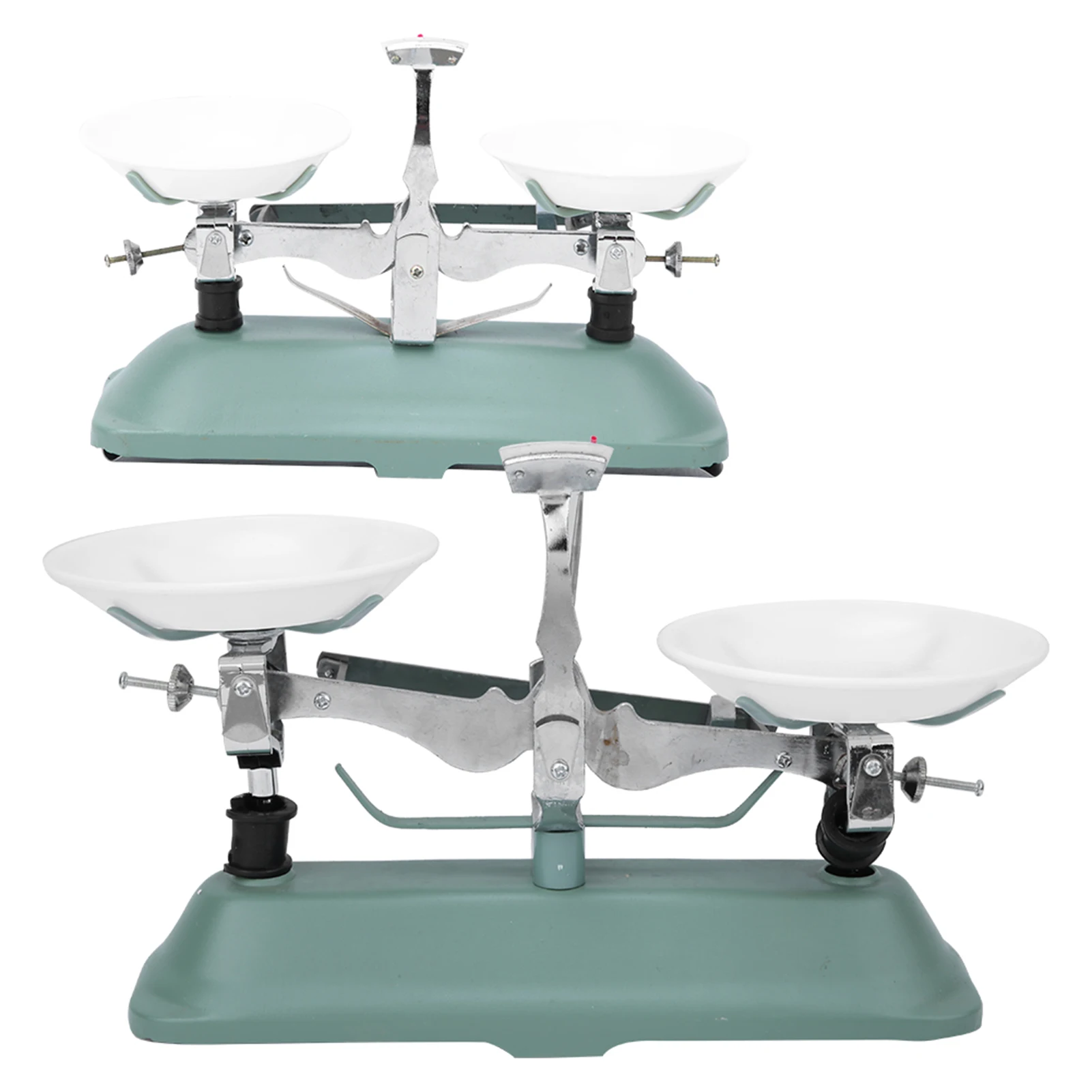 중량 키트가 포함된 기계식 저울 트레이 화학 물리 실험 액세서리 물리학 교육 도구 교육 장비