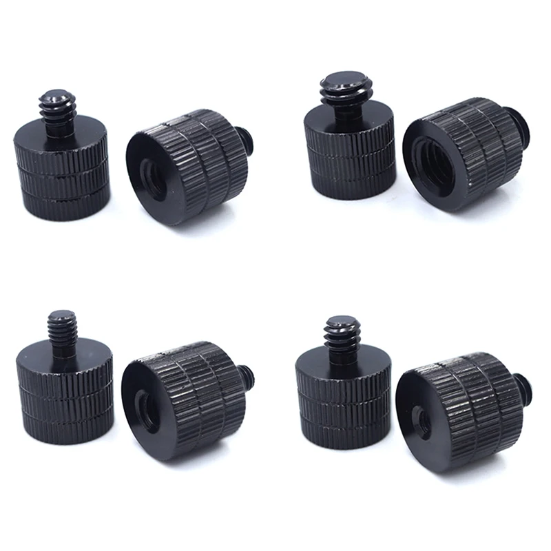 1/4 to M4 M5 M6 M8 M10 Conversion Screw 3/8" Male to Female Thread Screw Mount Converter Standard 1/4 Mount Adapter Screw