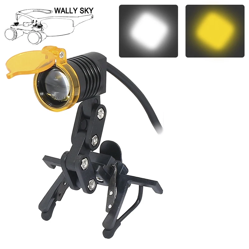 3w Led Dental Headlight Medical Oral Surgical Headlamp Head Examination