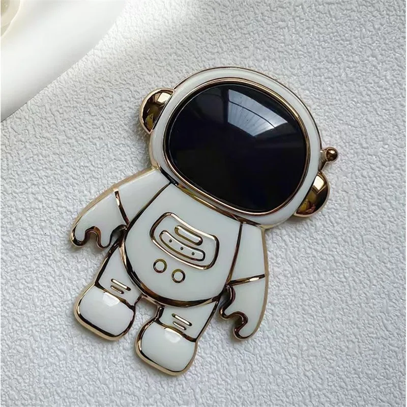 1 Stück luxuriöser Klappständer im Astronauten-Stil, Telefonhalter, Tisch, verstellbar, kompakt und langlebig, PC-Material, nicht wasserdicht – Detail 6
