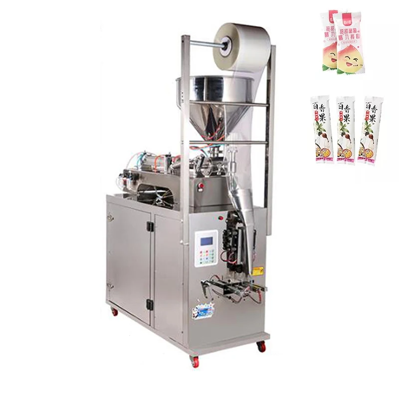 

Paste Packaging Machine Filling Sealing Liquid Pouch Sauce Tomato Paste Ketchup Small Sachet Packing Machine Bag Maker Machine