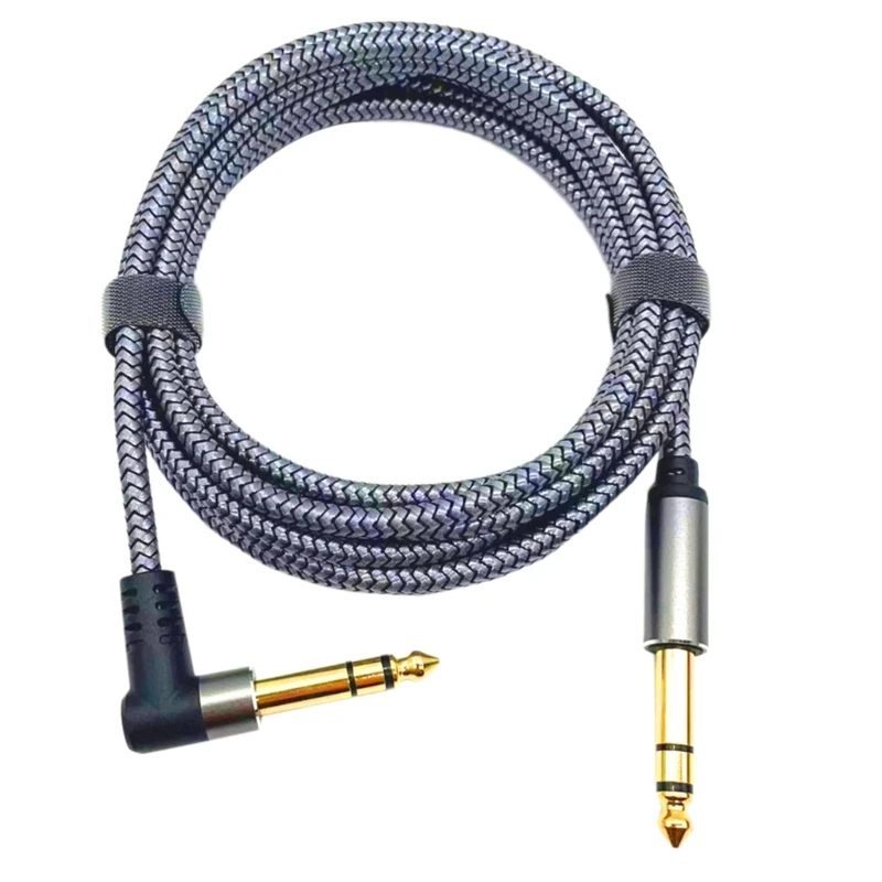 Premium Guitar Cable - Professional Quality, Noise-Resistant Instrument Cable for Electric Guitar (1m or 2m)