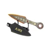 Apex Legends Heirloom Weapon Wraith Kunai 22cm Game Metal Katana Ninja Swords Rotatable Melee Weapon Model Gifts Toys for Boys 6