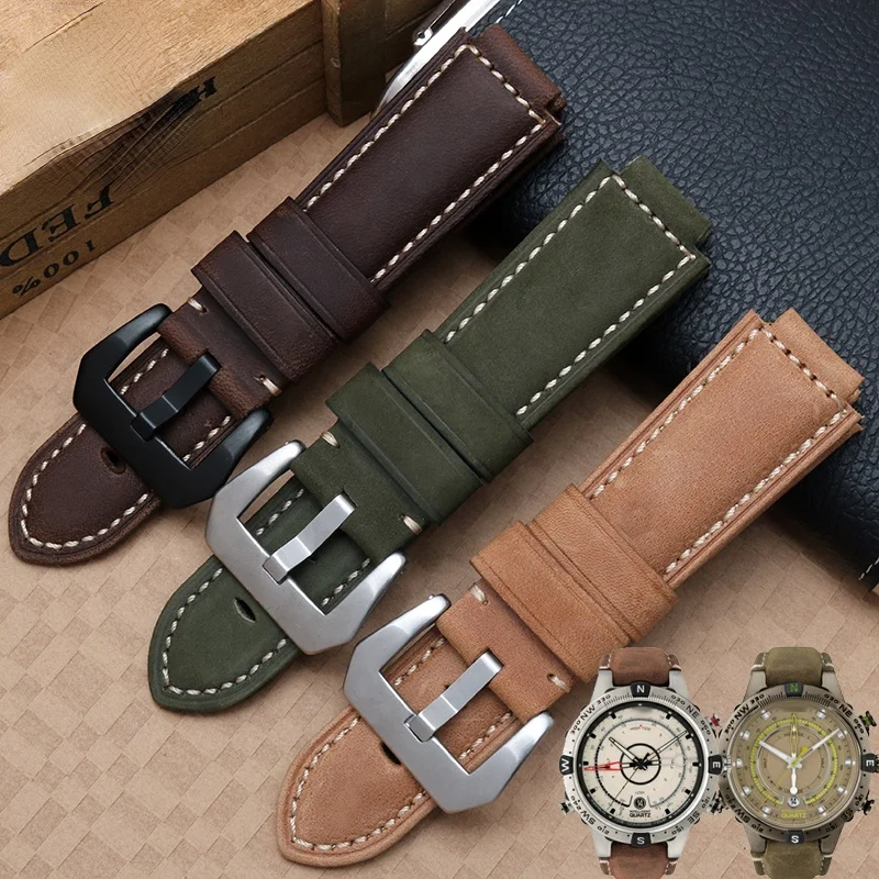 T2n721 T2n739 Leather Watchband Timex T2n721 Strap Replacement
