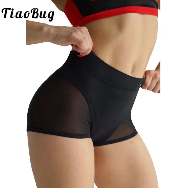 Women Sexy High Waist Workout Fitness Shorts