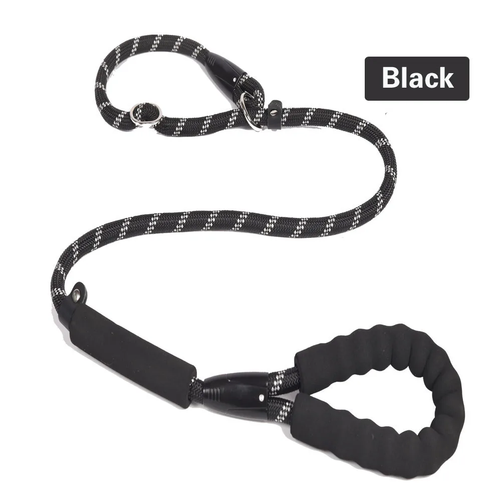 Nylon Basic Leashes Dog Walking 1.6M Reflective Rope Dog Lead Leash - PeticaDeals