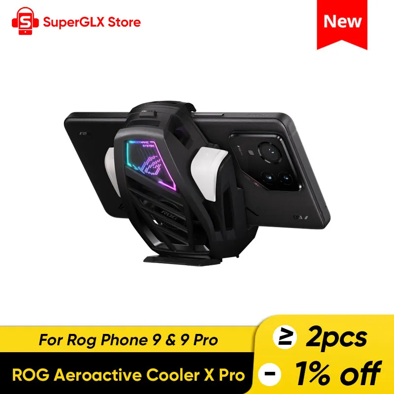 Asus-rog Aeroactive Cooler x pro for rog phone 9 and rog phone 9