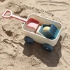 Beach Toys Sand Toys for Kids with Truck Car Sand Shovel Rake Sandbox Toys for Toddlers Kids Boys Cooking Pretend Play Kitchen 3