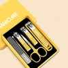 5/6 pcs Nail Clipper Set HighGrade Household Nail Clippers Men Women Universal Pedicure Tools Simple Portable EDC Nail Tools 1
