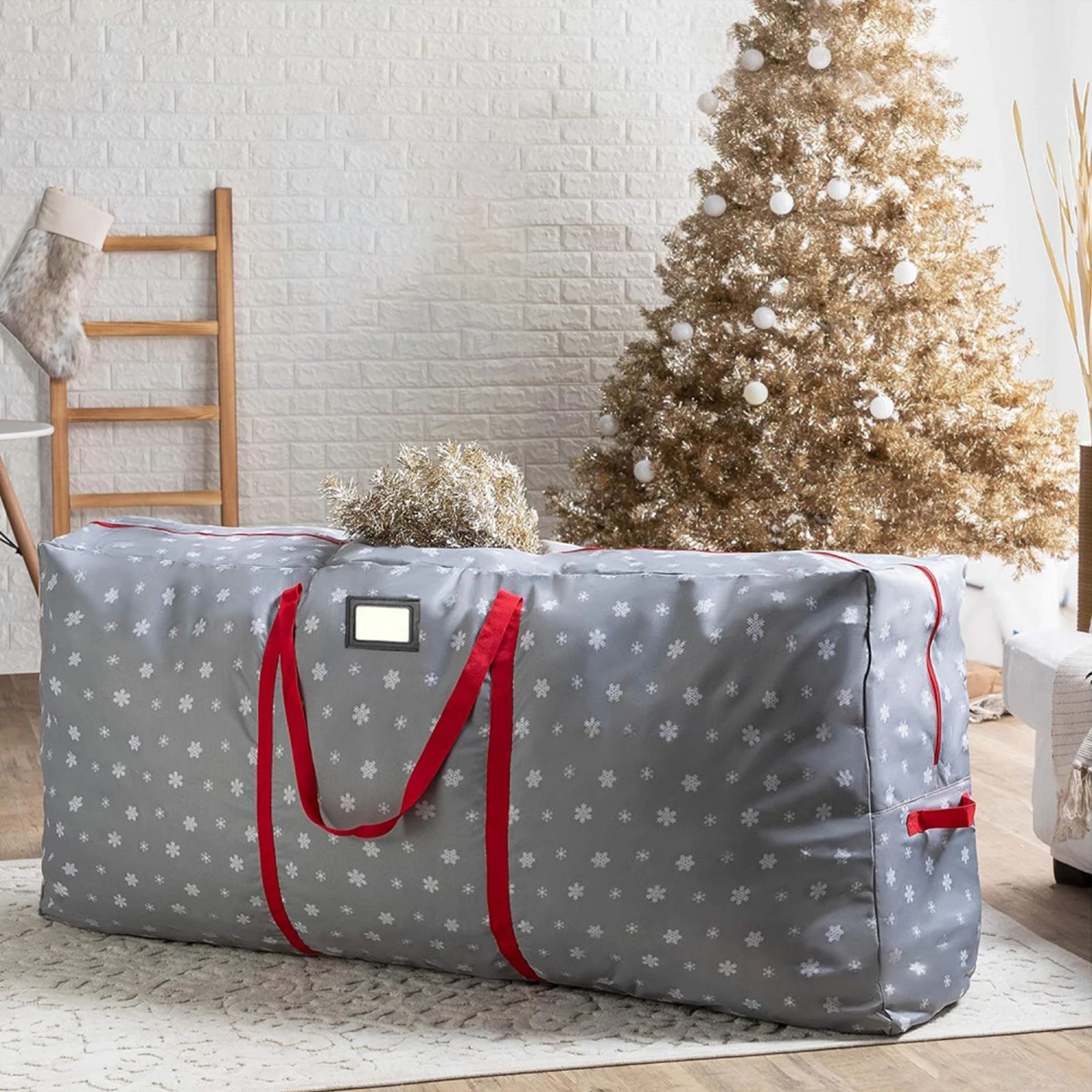 Christmas tree storage bag Christmas storage bag Holiday Tree Bag Christmas Tree Storage Bag Reusable Zipper Durable with Carry Handles Extra Large Storage Tote Xmas