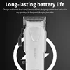 WAIKIL professional men's hair clipper hair salon specific styling tool charging cordless LCD digital display hair clipper 2