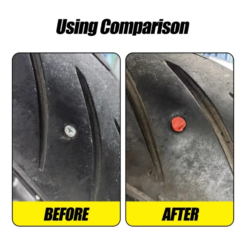 Car Motorcycle Mushroom Shape Patching Nails Portable Tire Repair Tools Vacuum Tyre Repair Rubber Nails Auto Accessories 180pcs tire repair kit
