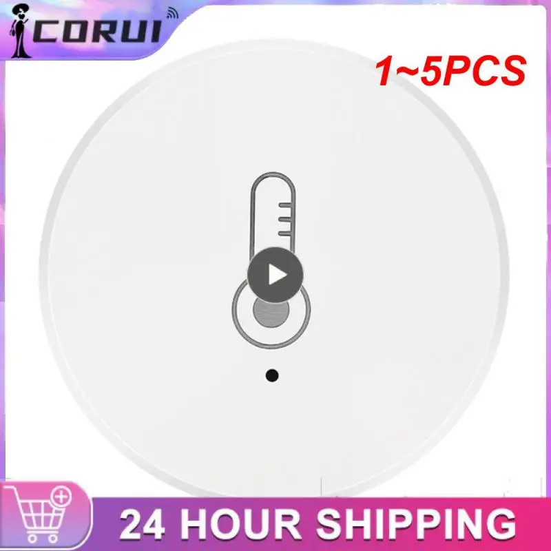 

1~5PCS Tuya 3.0 Temperature Humidity Sensor Indoor Hygrometer Thermometer Smart Home Work with Smart Life Alexa