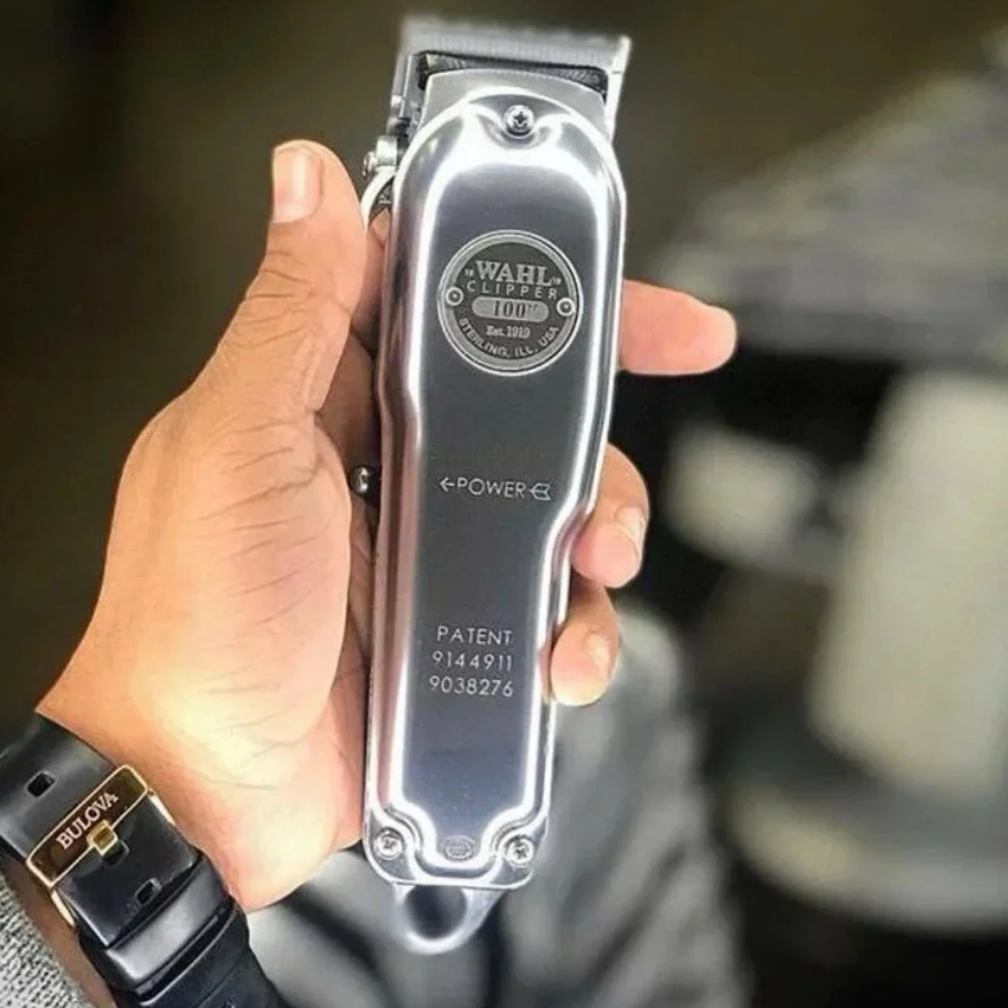 

Профессиональная Беспроводная Машинка для стрижки волос WAHL 1919 100 года Ограниченная серия для мужчин Парикмахерская Машинка для стрижки прически 100% оригинал