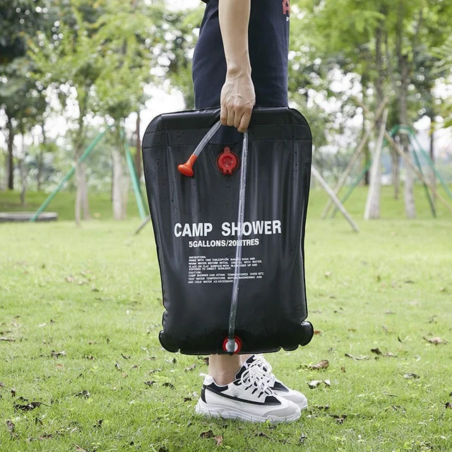 20 Liters Outdoor Shower Water Bag Family Portable Shower Bag Camping Solar Hot  Water Shower Bag - AliExpress