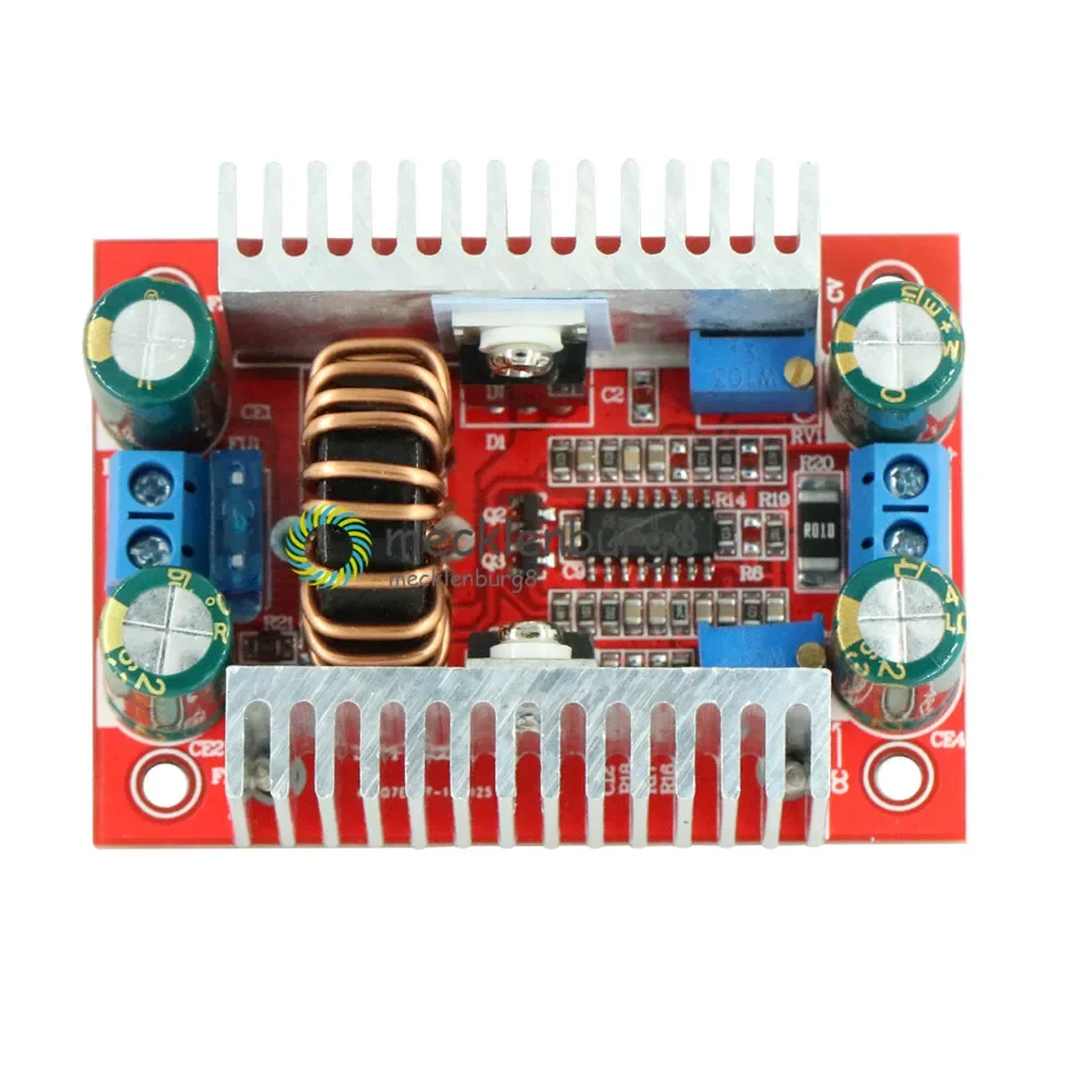 

15 А 400 Вт Φ повышающий преобразователь, повышающий реле напряжения, радиатор с постоянной мощностью для модуля arduino