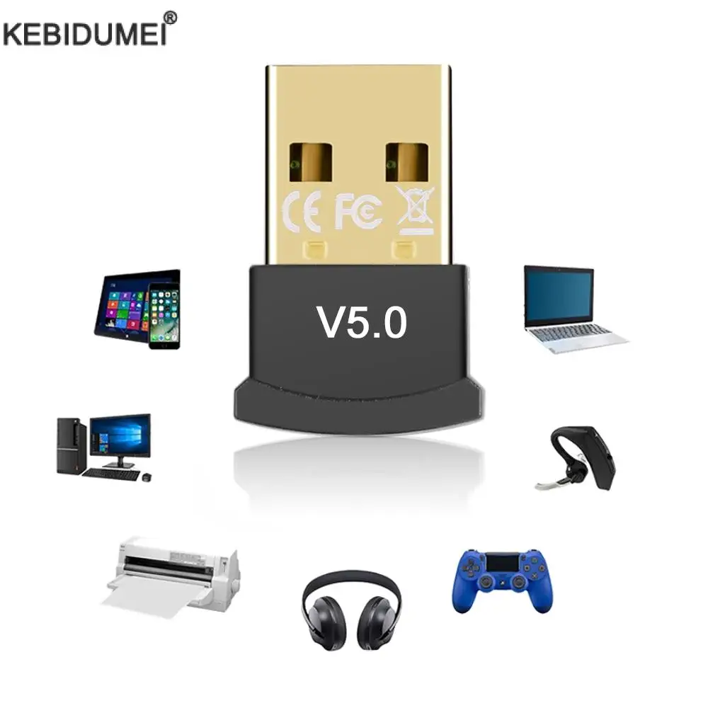 PC 노트북 스피커용 무선 USB 어댑터, 블루투스 5.3 5.0 송신기, 블루투스 동글, 블루투스 수신기