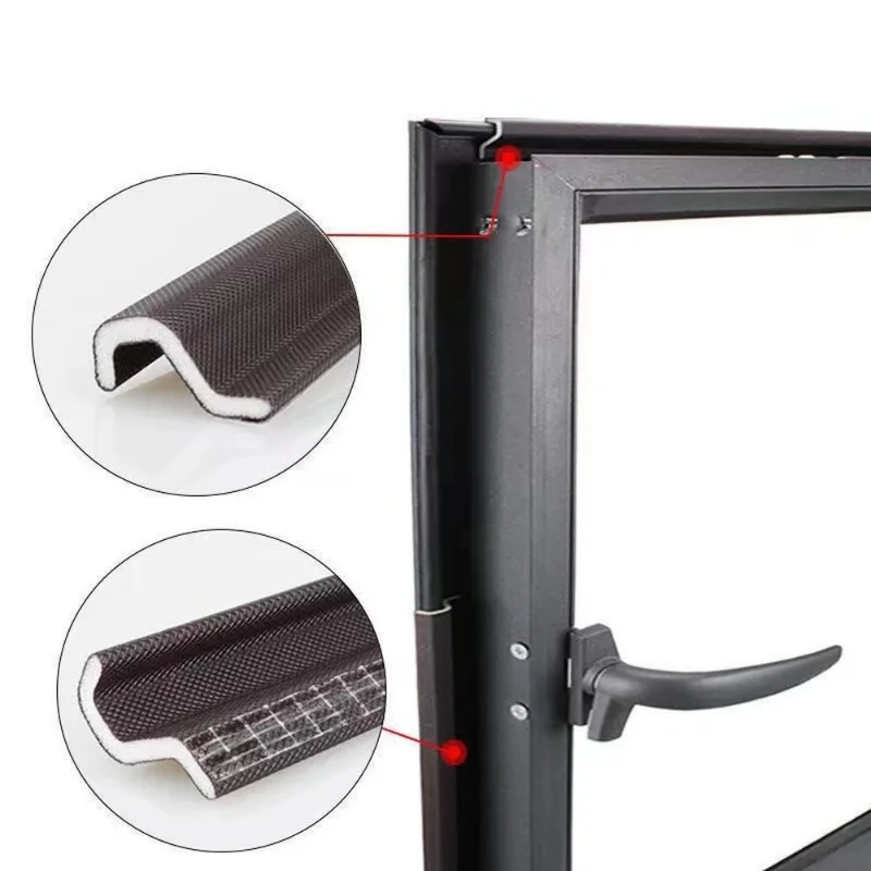 Sealing Strip 6M Plastic Steel for Windows Doors