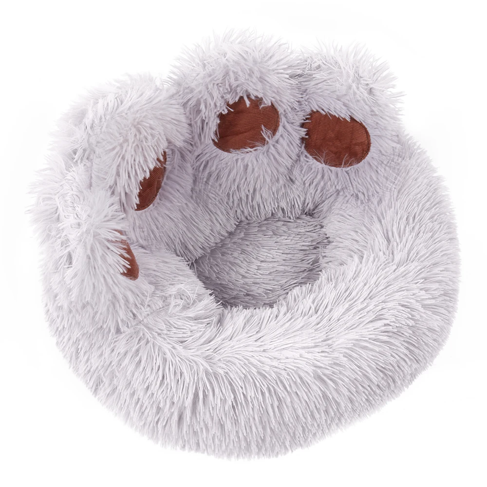 Tieker pet plush bed dog bed cat bed soft pet bed pet sleeping mat warm four seasons universal