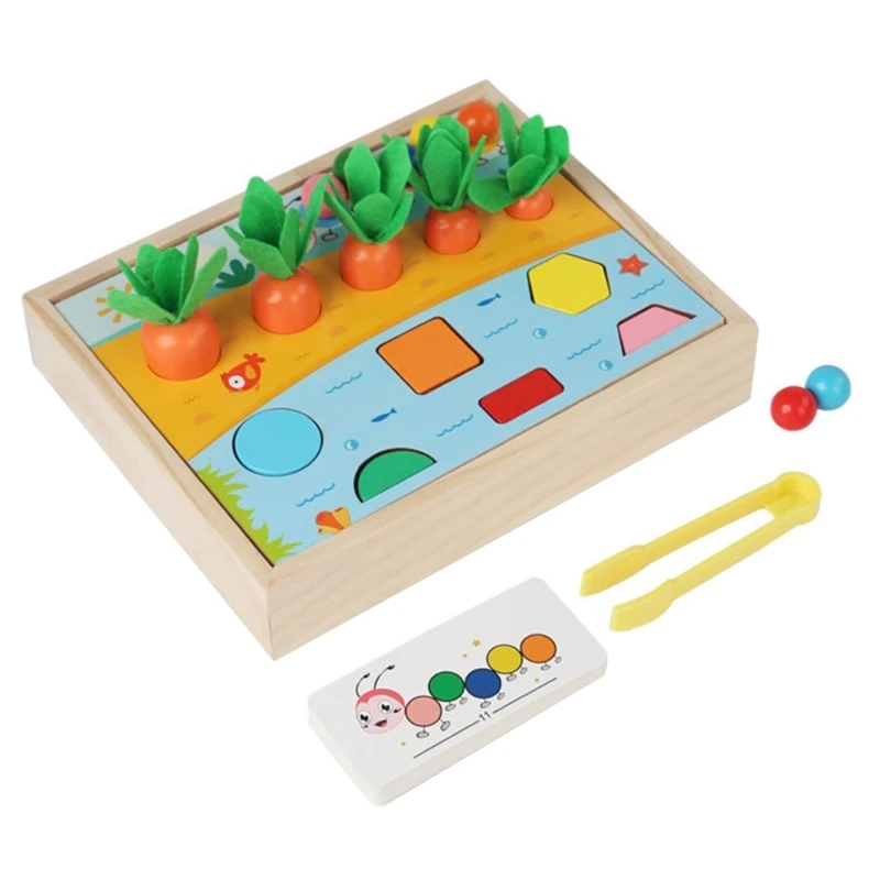 

Early Education Toy Table Multifunctional Game Plug Toy Color Learning Hand-eye Coordination
