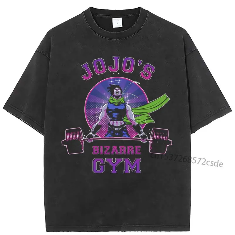 

Jojo JoJo's Bizarre Adventure Aesthetic Tumblr Vintage Men Casual Boyfriend Gift T Shirt T Shirt Japanese Fashion Tee