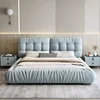 200 X 200 Modern Double Bed Frame Queen Size Lit 150X200 Frames Luxury Bed Wooden Modern Cama De Casal Bedroom Furniture 1 200 X 200 Modern Double Bed Frame Queen Size Lit 150X200 Frames Luxury Bed Wooden Modern Cama De Casal Bedroom Furniture 1