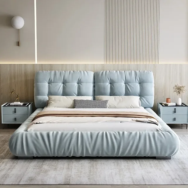 200 X 200 Modern Double Bed Frame Queen Size Lit 150X200 Frames Luxury Bed Wooden Modern Cama De Casal Bedroom Furniture 1 200 X 200 Modern Double Bed Frame Queen Size Lit 150X200 Frames Luxury Bed Wooden Modern Cama De Casal Bedroom Furniture 1