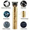 2024 New Vintage T9 Hair Cutting Machine Men's Electric Shaver Rechargeable Hair Trimmer Beard Shaver Barber Hair Clipper 3