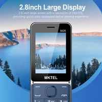 MKTEL 5626 Feature Phone Triple Sim Card 2.8" Display 1800mAh Battery MP3/MP4/FM/Radio/Bluetooth/GPRS Senior Phone 2
