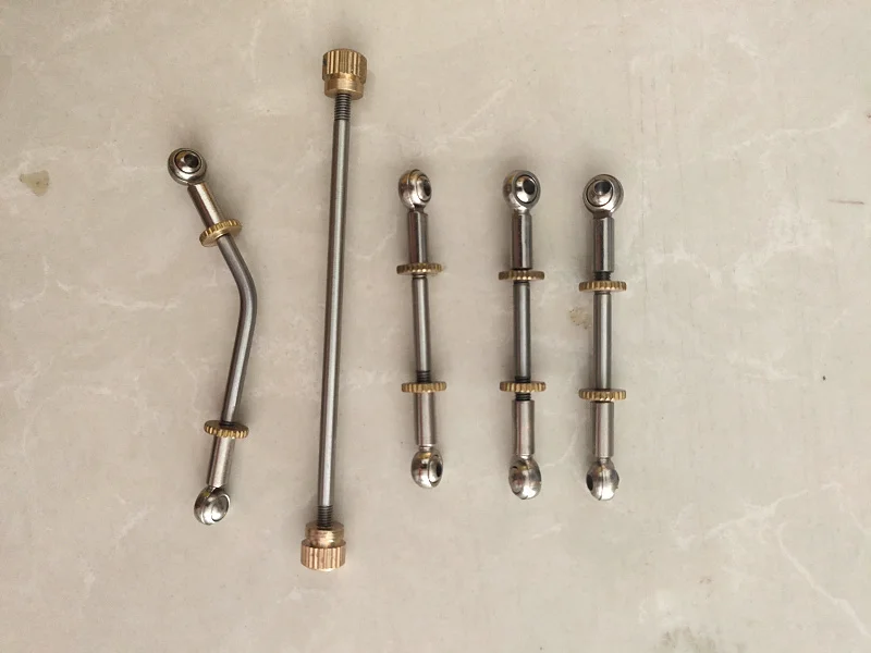 1set Musical instrument parts Metal Orchestral Instrument Reparing Part Trumpet Valve Piston Stems 1set