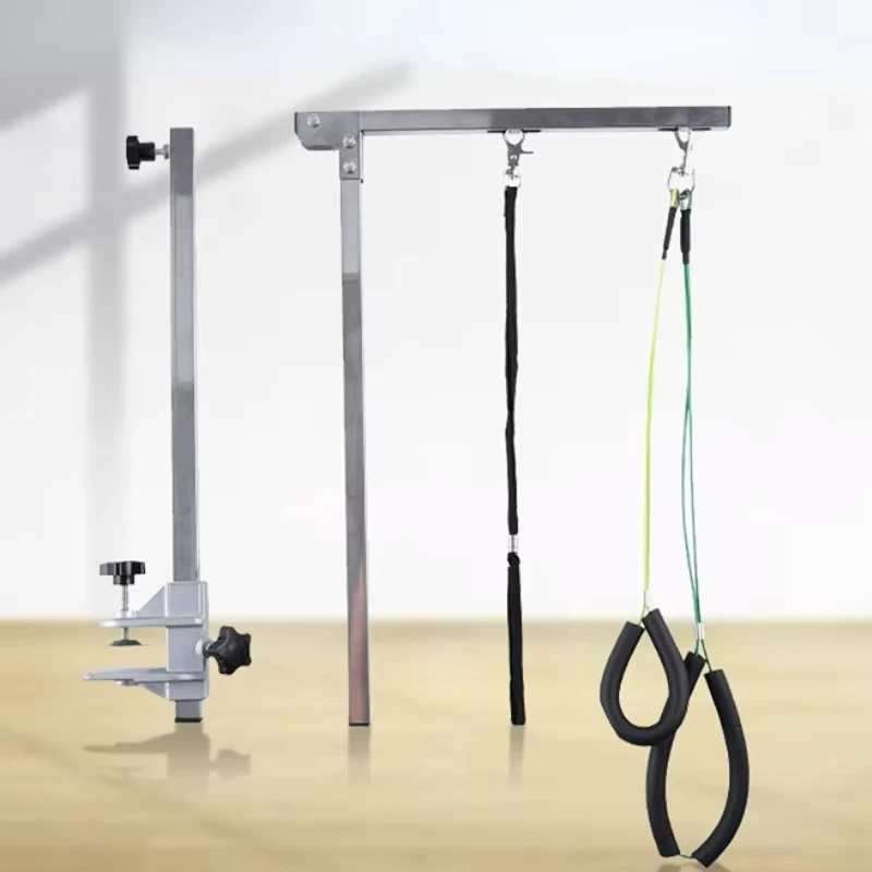 Pet Grooming Table Stand Stainless Steel Folding Bracket Clamp Boom Professional Accessories Suitable For Cats And Dogs