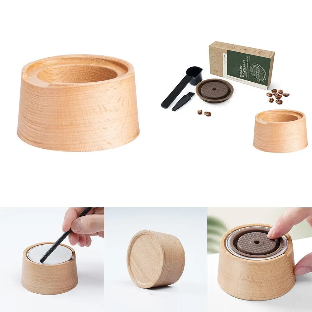 Coperchio In Silicone Riutilizzabile Per Capsule Nespresso Vertuo Monouso Tappi Caffè Originali Filtro Per Vertuo Next Machine Ricaricabile