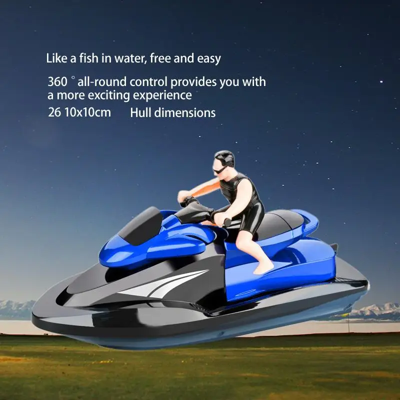 

Ultimate 24G Wireless Remote Control Boat - Experience Unmatched High Speed Thrills with this Children's Toy