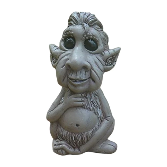 Tribe Savage Szobrok Vicces Gyanta Mikro Táj Kézműves Miniatűr Dekorációs Kellékek A Kerti Tornác Udvarhoz - Image 4