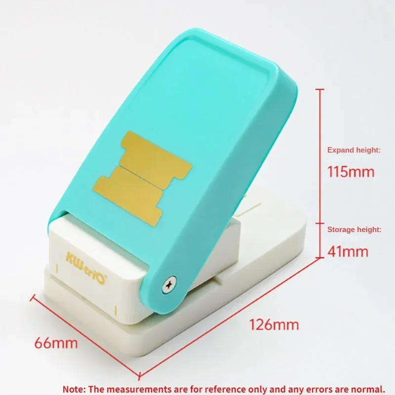 Loose-leaf Separator Label Punch Self-made Index Label DIY Bookmark Notepad Index Classification File Data Embossing Tool Hole punching tools,embossing maker