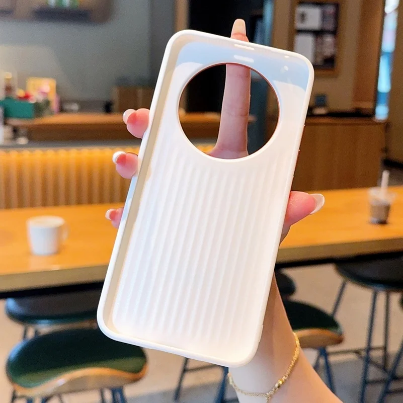 Fabric Back Metal Magnetic Rotating Bracket Lens Protect Case Cover