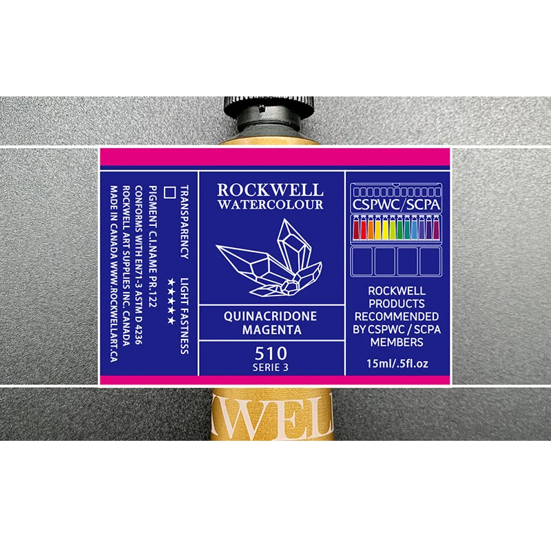 Mineral Watercolor Paints in Artist Tubes 15ml Canada ROCKWELL professional painting art supplies
