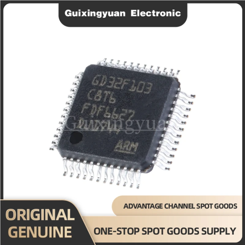 

[2 шт.] 100% новый чип GD32F103C8T6 32F103C8T6 LQFP48