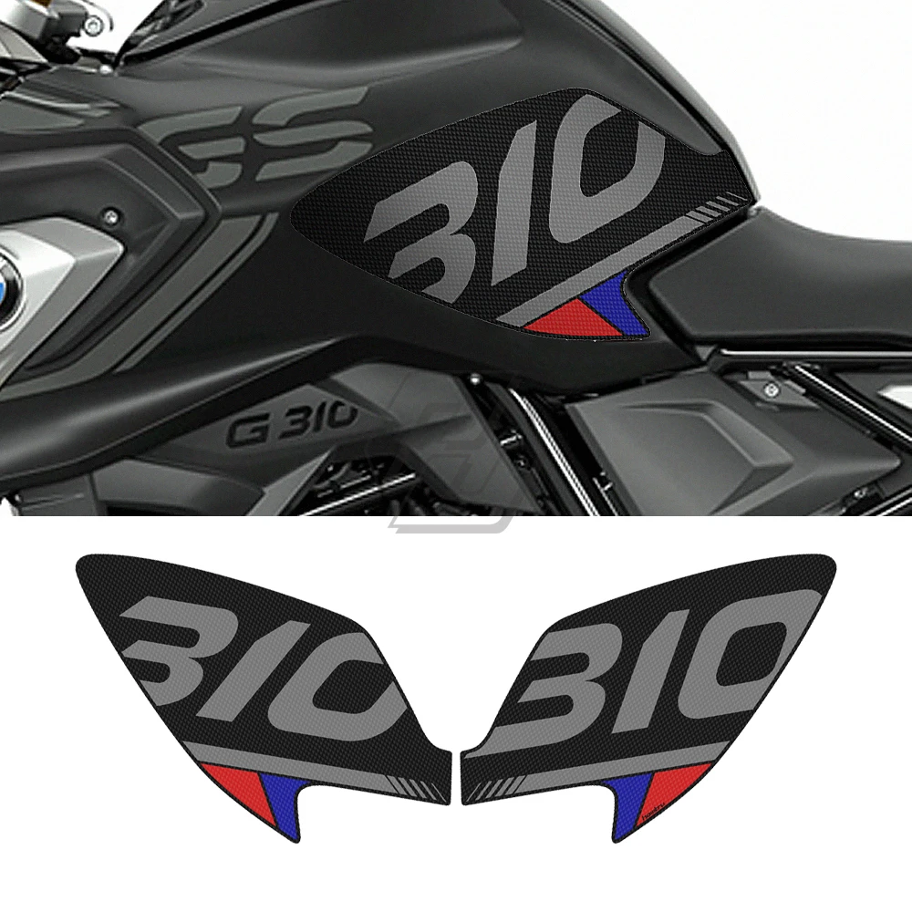 Per Bmw G310Gs 2018-2022 Moto Antiscivolo Tank Pad 3M Side Gas Knee Grip Traction Pads Protector Sticker